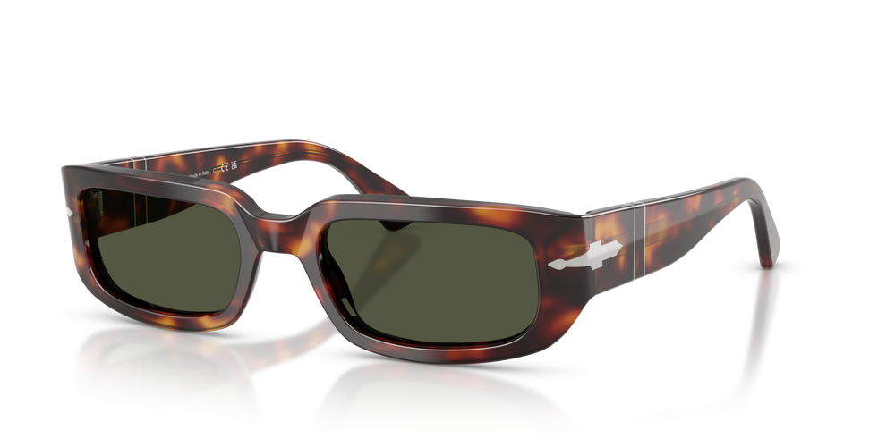 Persol PO3385S - Mel with Havana Frame and Green Lenses - Image 1