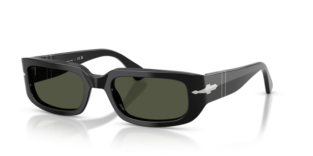 Persol PO3385S - Mel with Black Frame and Green Lenses - Image 1