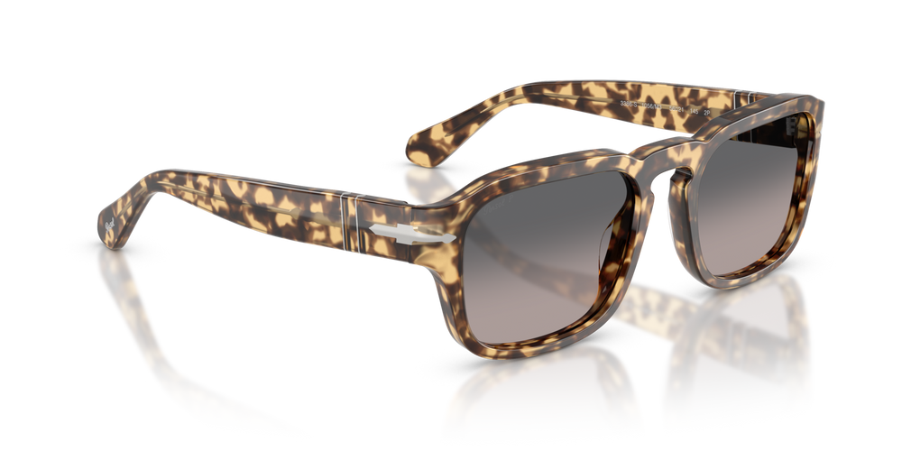Persol PO3386S con Montura Carey Beis Marrón y Lentes Gris - Imagen 3
