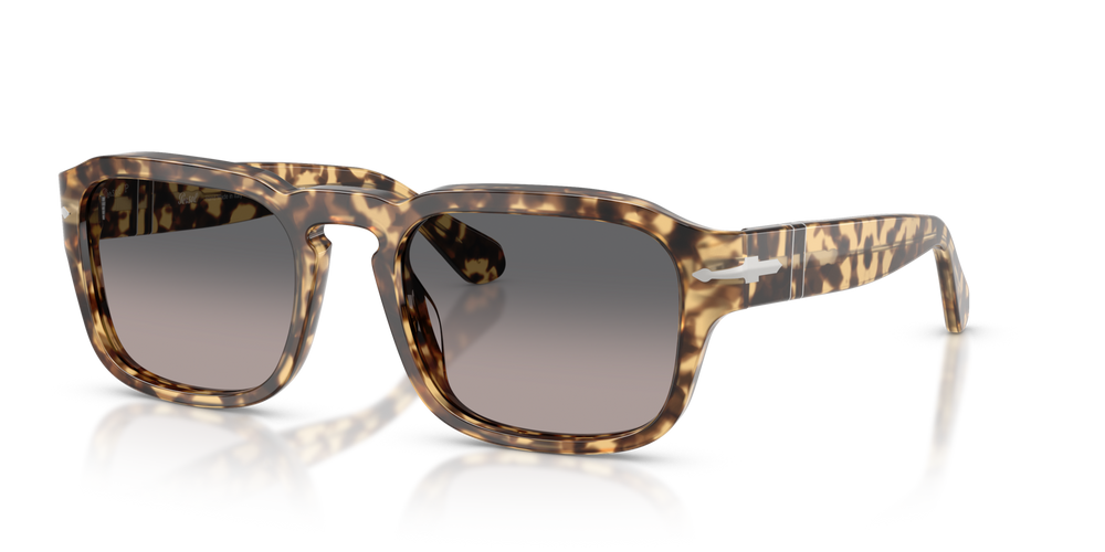 Persol PO3386S con Montatura Marrone Beige Tartarugato e Lenti Grigio - Immagine 1