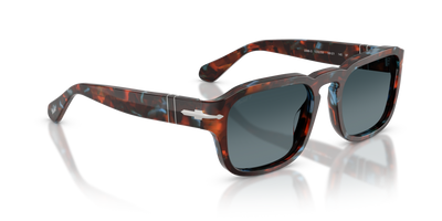 Persol PO3386S con Montatura Tortoise Brown &amp; Pearl Blue e Lenti Blu - Immagine 3