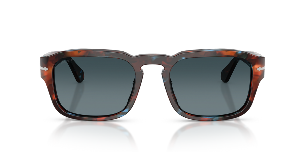 Persol PO3386S con Montatura Tortoise Brown &amp; Pearl Blue e Lenti Blu - Immagine 2