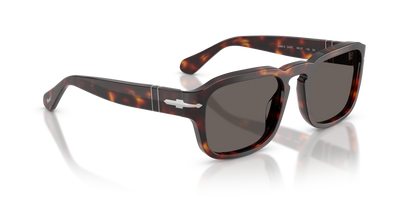 Persol PO3386S mit Havana Gestell und Grau Gläsern - Bild 3