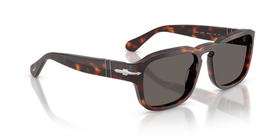 Persol PO3386S avec Monture Havana et Verres Gris - Image 3