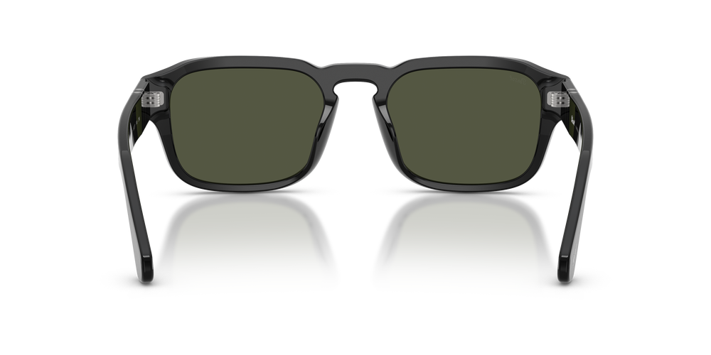 Persol PO3386S with Black Frame and Green Lenses | Persol® MX