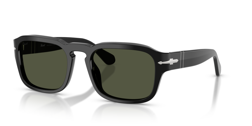 Persol PO3386S con Montatura Nero e Lenti Verde - Immagine 1