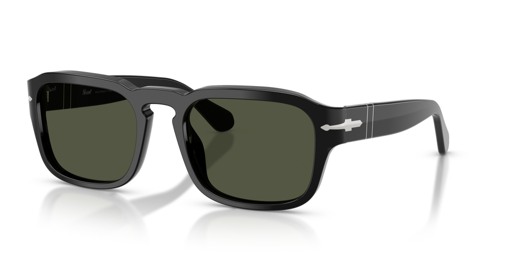 Persol PO3386S with Black Frame and Green Lenses - Image 1