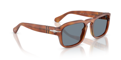 Persol PO3386S with Terra Di Siena Frame and Blue Lenses - Image 3