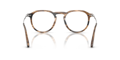 Persol PO3387V - Pier mit Gestell Striped Black &amp; Greish Brown - Bild 5