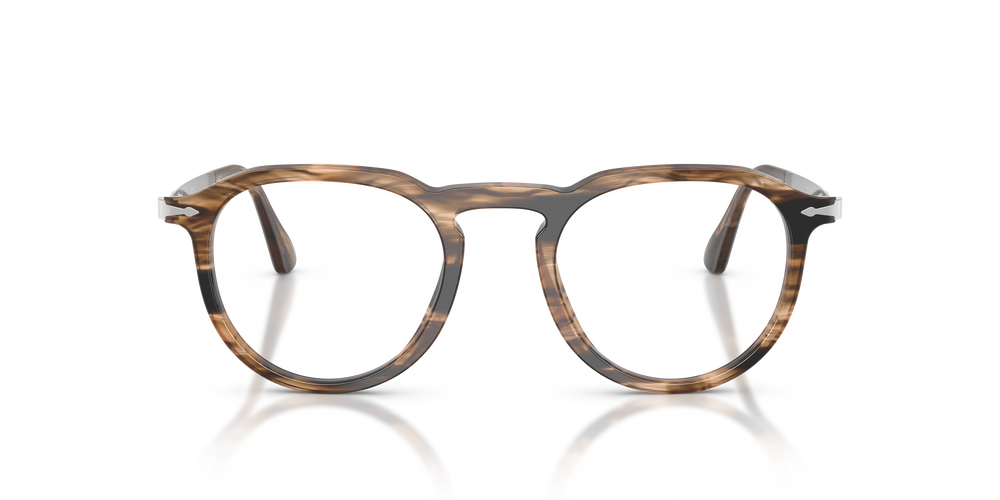 Persol PO3387V - Pier mit Gestell Striped Black &amp; Greish Brown - Bild 2