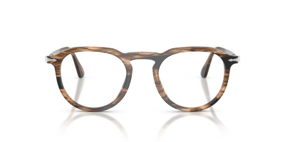 Persol PO3387V - Pier with Striped Black &amp; Greish Brown Frame - Image 2