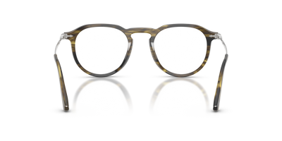 Persol PO3387V - Pier with Striped Black &amp; Olive Green Frame - Image 5