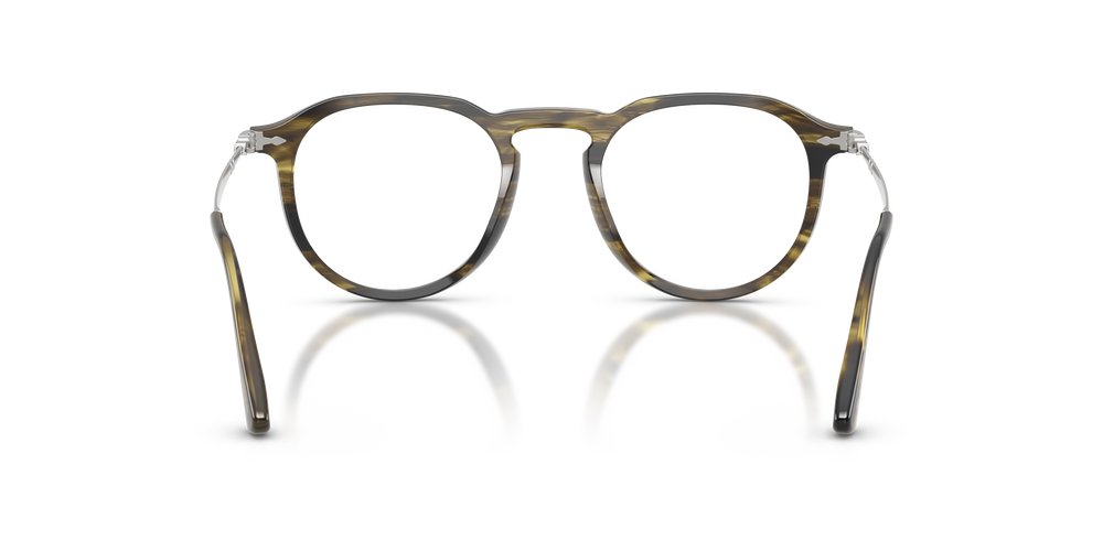 Persol PO3387V - Pier mit Gestell Striped Black &amp; Olive Green - Bild 5