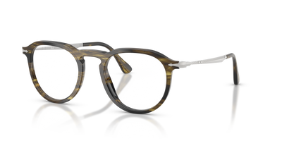 Persol PO3387V - Pier mit Gestell Striped Black &amp; Olive Green - Bild 1