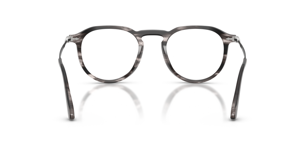 Persol PO3387V - Pier with Striped Black &amp; Grey Frame - Image 5