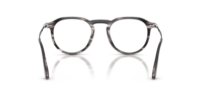 Persol PO3387V - Pier with Striped Black &amp; Grey Frame - Image 5