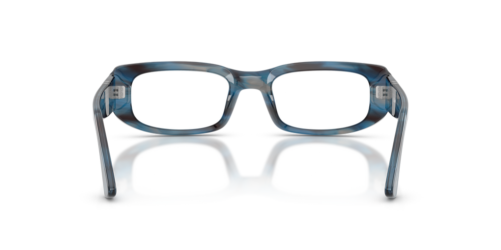 Persol PO3388V con Montatura Striato Blu e Grigio - Immagine 5