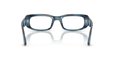 Persol PO3388V with Striped Blue And Grey Frame - Image 5
