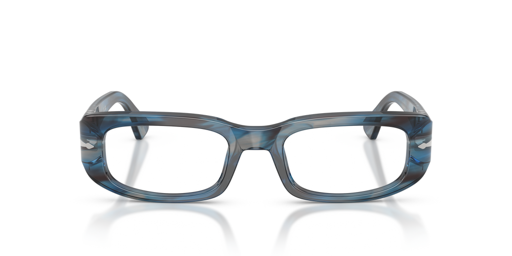 Persol PO3388V with Striped Blue And Grey Frame - Image 2