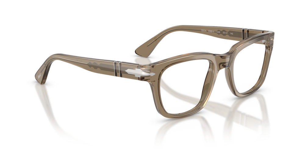 Persol PO3389V - Cecil with Transparent Brown Frame - Image 3
