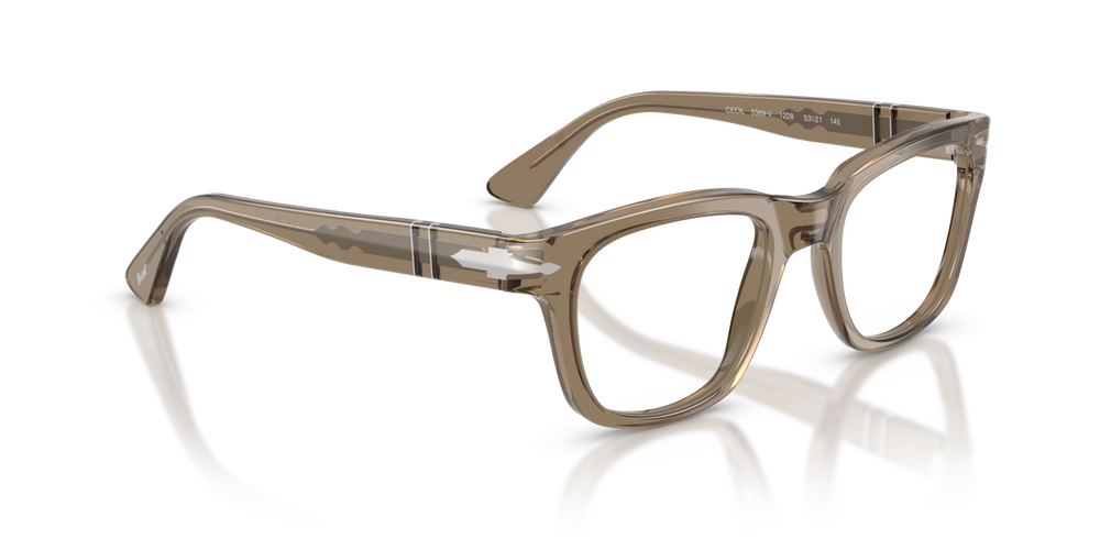 Persol PO3389V - Cecil with Transparent Brown Frame - Image 3