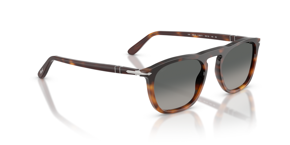 Persol PO3391S - Gae with Gradient Havana Frame and Grey Lenses - Image 3