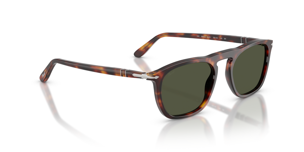 Persol PO3391S - Gae with Havana Frame and Green Lenses - Image 3