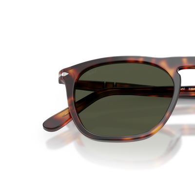 Persol PO3391S - Gae with Havana Frame and Green Lenses – Variant Image