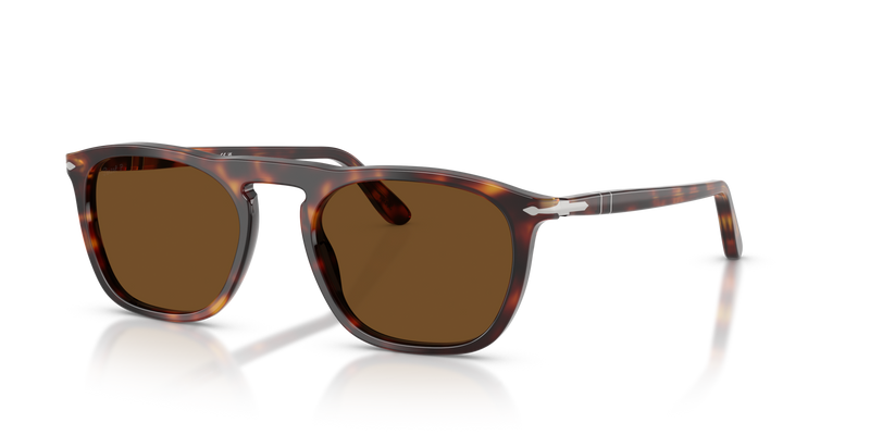 Visit PO3391S - Gae with Havana Frame and Brown Lenses