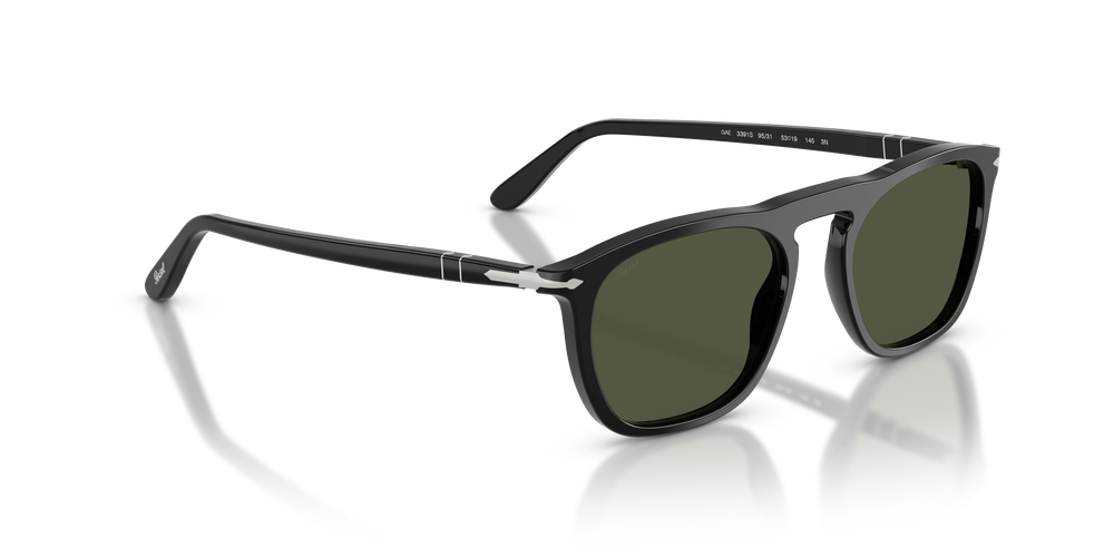 Persol PO3391S - Gae con Montatura Nero e Lenti Verde - Immagine 3