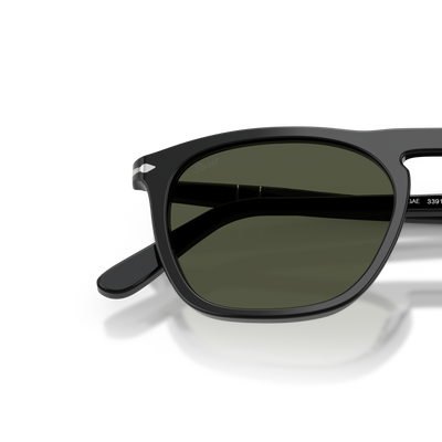 Persol PO3391S - Gae mit Schwarz Gestell und Grün Gläsern – Variantenbild