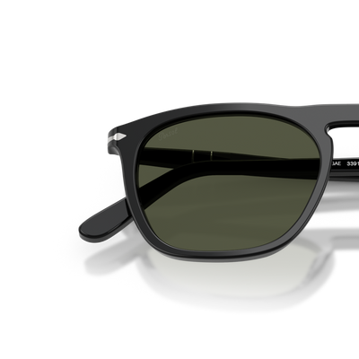 Persol PO3391S - Gae with Black Frame and Green Lenses – Variant Image