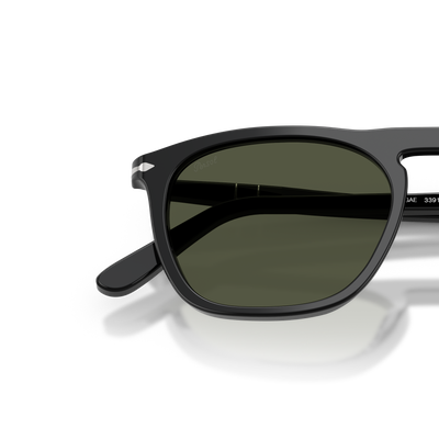 Persol PO3391S - Gae con Montatura Nero e Lenti Verde – Immagine variante