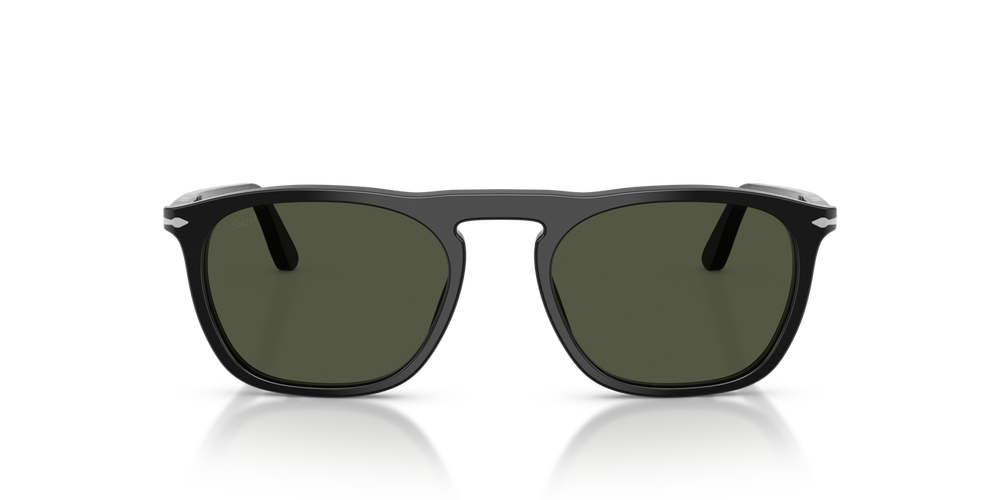 Persol PO3391S - Gae with Black Frame and Green Lenses - Image 2
