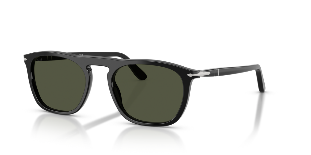 Persol PO3391S - Gae with Black Frame and Green Lenses - Image 1
