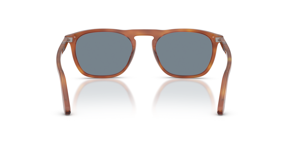 Persol PO3391S - Gae avec Monture Terre de Sienne et Verres Bleu - Image 5