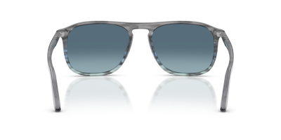 Persol PO3392S mit Striped Grey Gradient Blue Gestell und Blau Gläsern - Bild 5