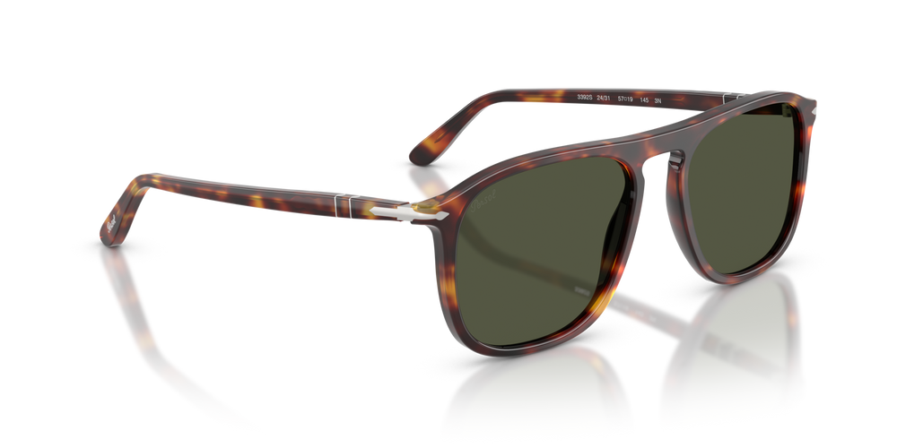 Persol PO3392S with Havana Frame and Green Lenses - Image 3