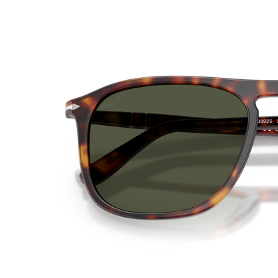 Persol PO3392S with Havana Frame and Green Lenses – Variant Image