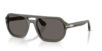 Persol PO3393S - Guido with Transparent Grey Frame and Grey Lenses - Image 1