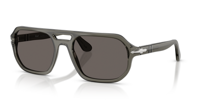 Persol PO3393S - Guido with Transparent Grey Frame and Grey Lenses - Image 1