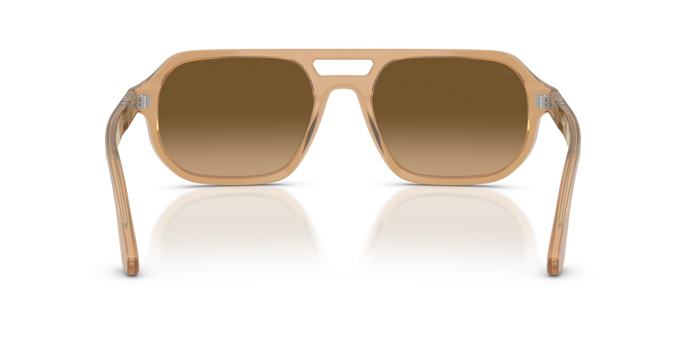Persol PO3393S - Guido mit Opal Beige Gestell und Braun Gläsern - Bild 5