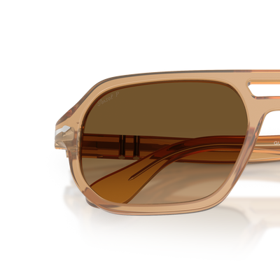 Persol PO3393S - Guido mit Opal Beige Gestell und Braun Gläsern – Variantenbild