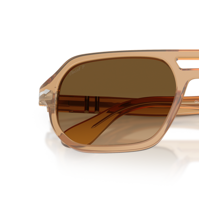 Persol PO3393S - Guido with Opal Beige Frame and Brown Lenses – Variant Image