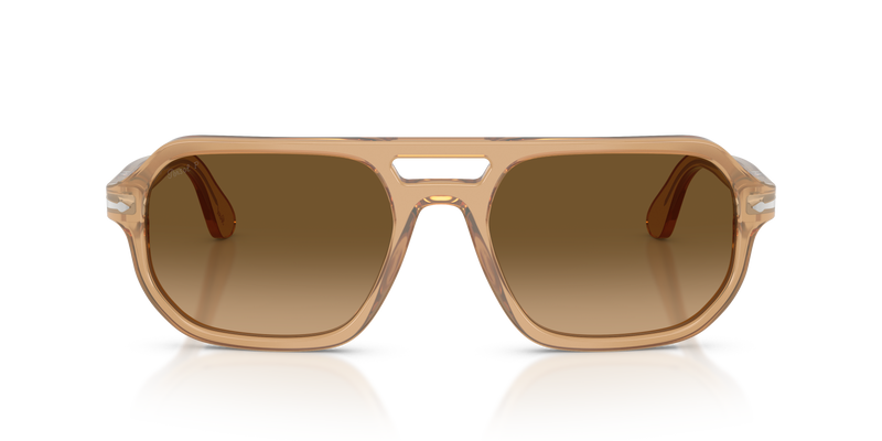 Visit PO3393S - Guido with Opal Beige Frame and Brown Lenses