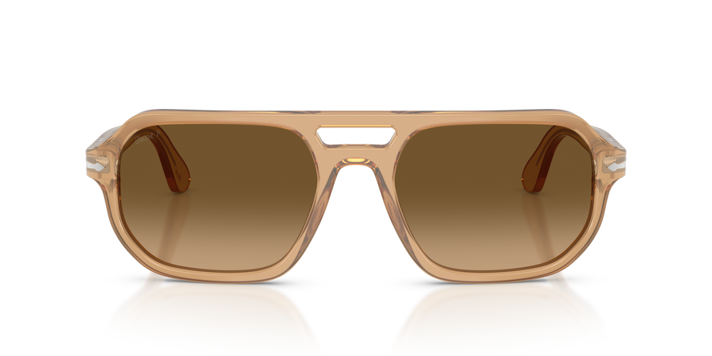 Persol PO3393S - Guido mit Opal Beige Gestell und Braun Gläsern - Bild 2