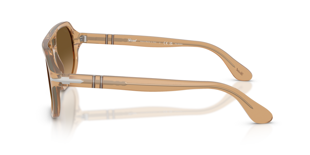 Persol PO3393S - Guido mit Opal Beige Gestell und Braun Gläsern - Bild 4