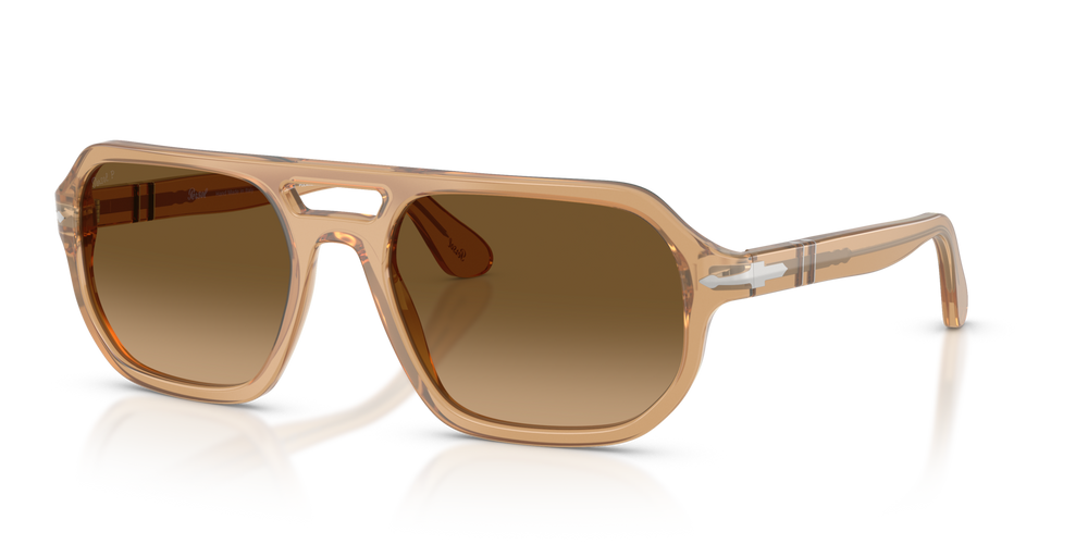 Persol PO3393S - Guido with Opal Beige Frame and Brown Lenses - Image 1