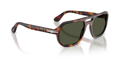 Persol PO3393S - Guido with Havana Frame and Green Lenses - Image 3