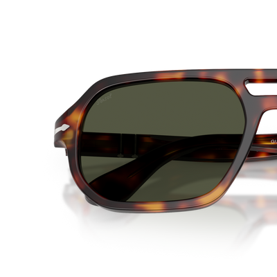 Persol PO3393S - Guido with Havana Frame and Green Lenses – Variant Image
